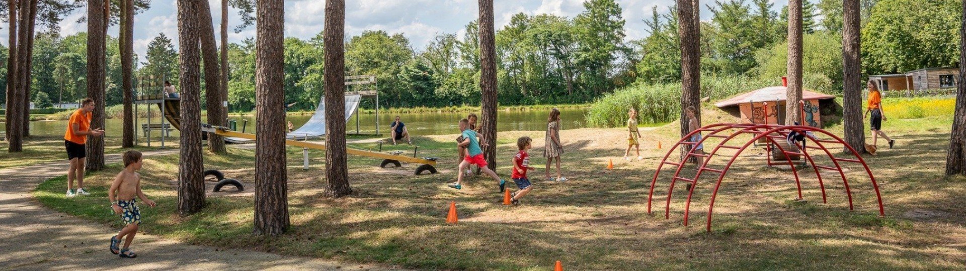 Camping met animatie