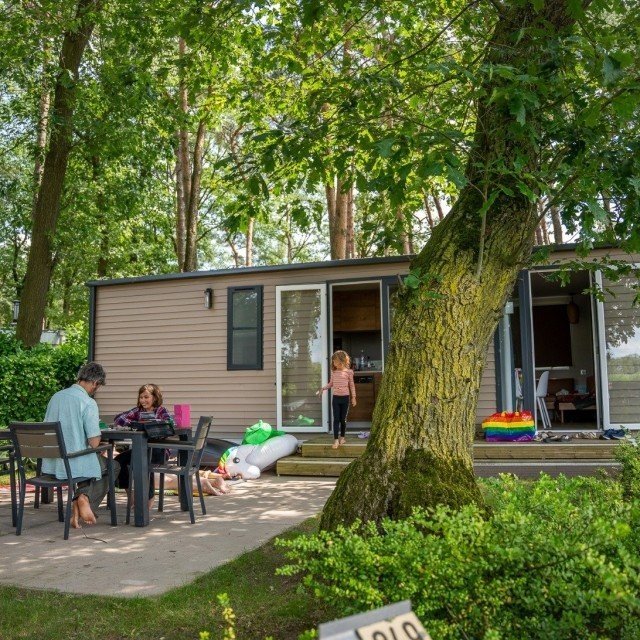 A luxury camping vacation