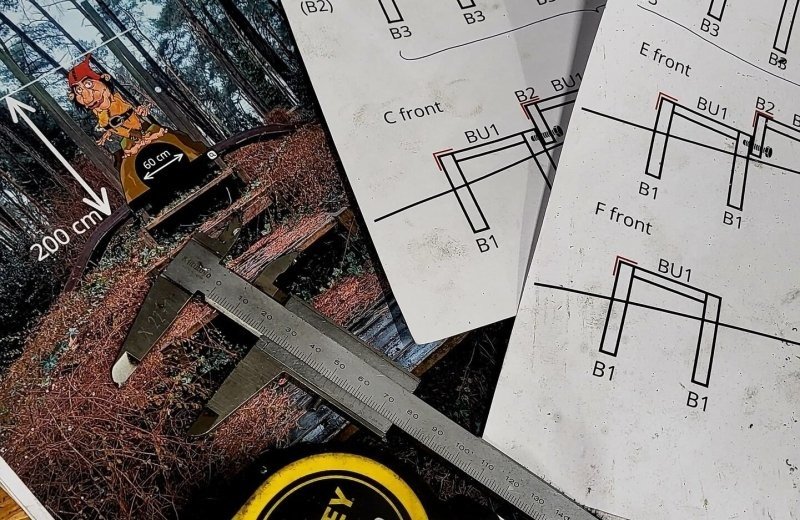 New playground equipment in the making