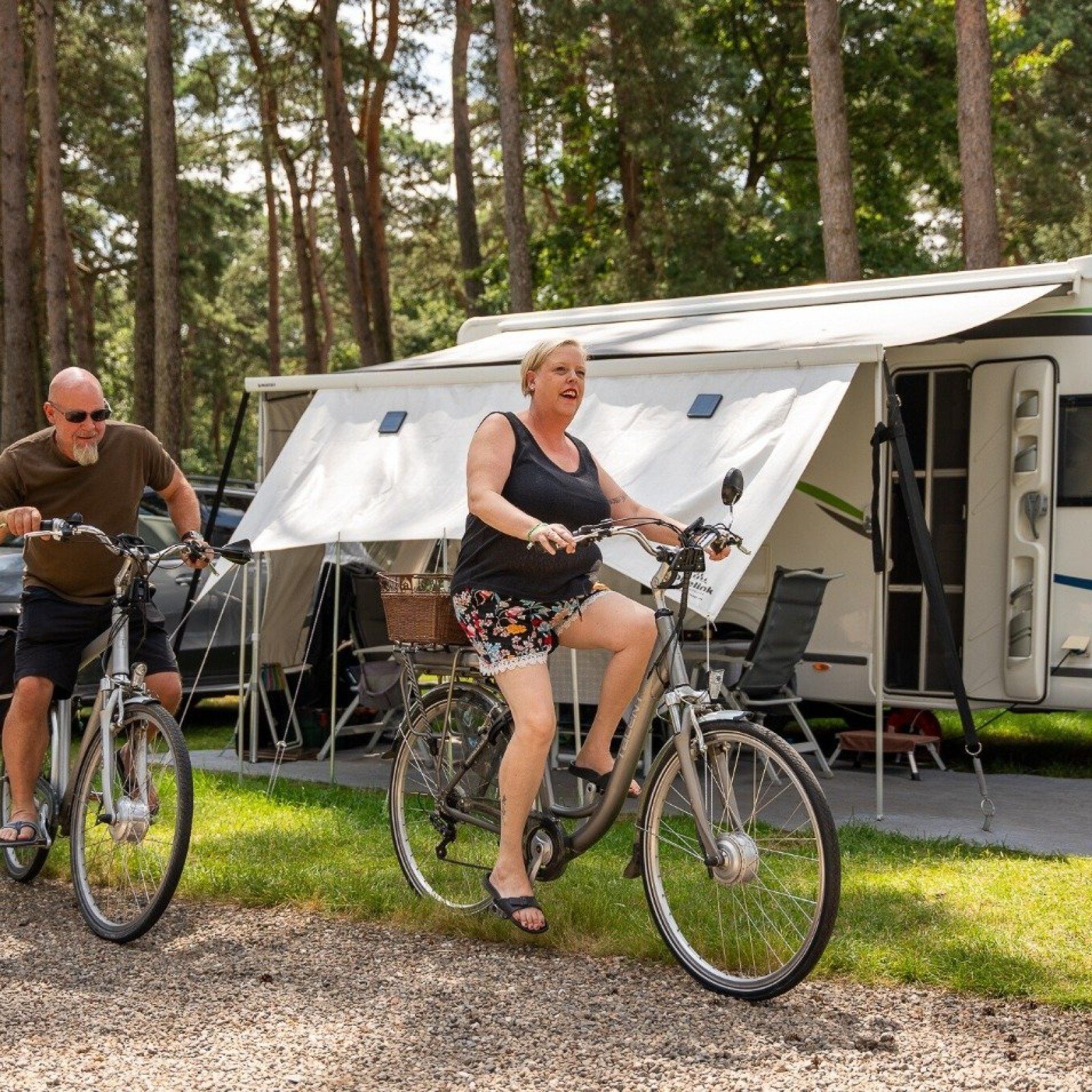 Kamperen met familie